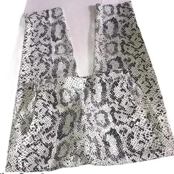 J. Crew Factory Jamie Snakeskin Pants Size 0 - Picture 5 of 9